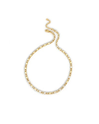 Theia - Women's Baguette Eternity Necklace