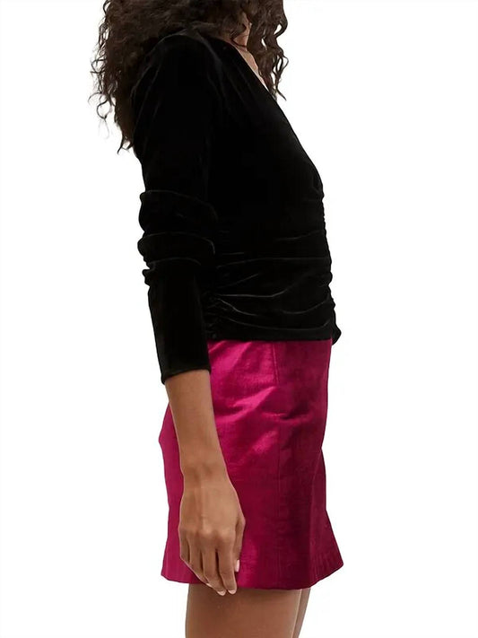 Veronica Beard - Velvet Pelona Top