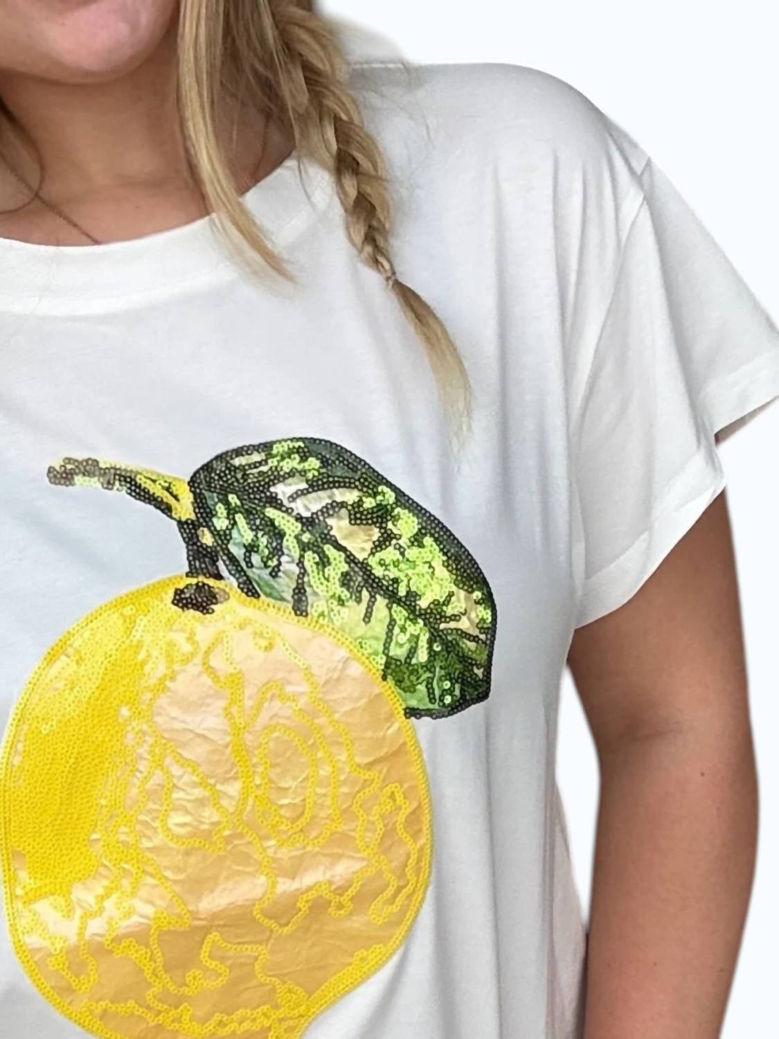 Queen Of Sparkles - Lemon Tee