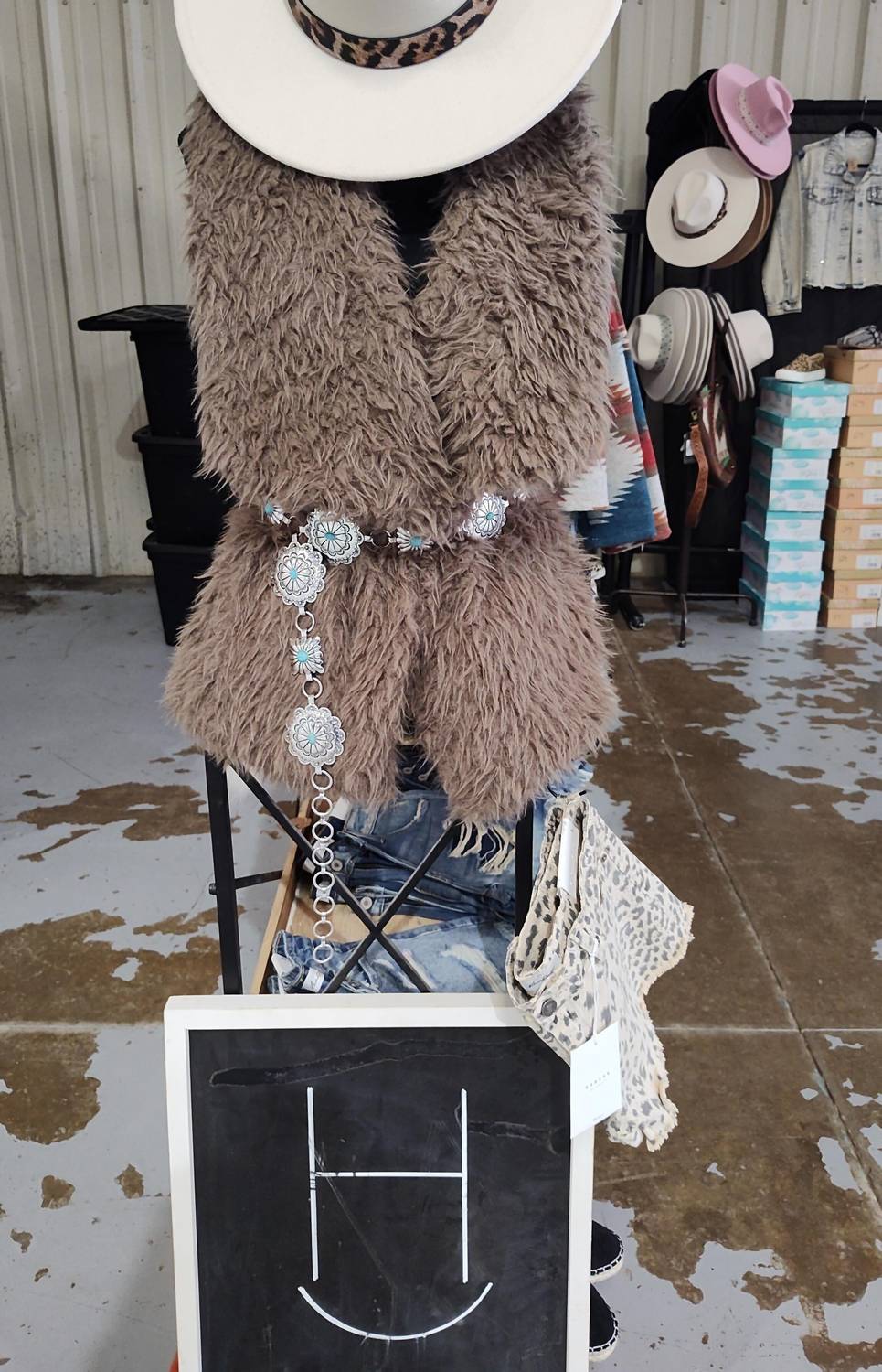 Vanilla Bay - Women's Furry Vest