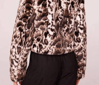 Band Of Gypsies - Crop Faux Fur Sweater