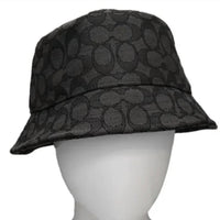 Coach - Unisex Signature Jacquard Cotton Blend Bucket Hat