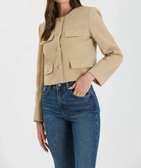 Blu Pepper - Addison Decorated Coat