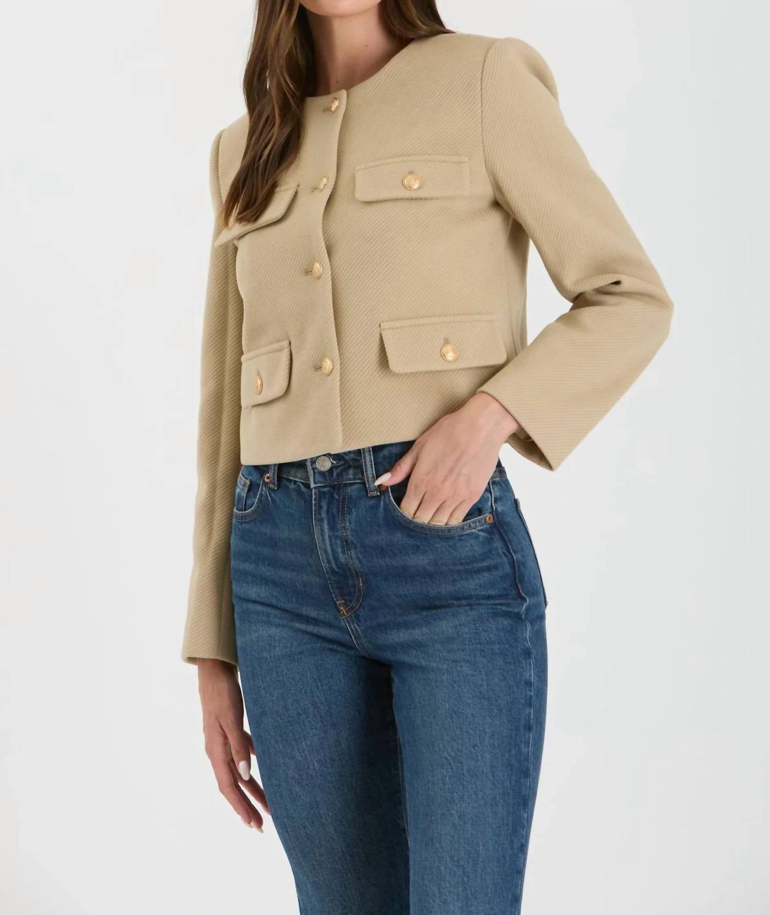 Blu Pepper - Addison Decorated Coat