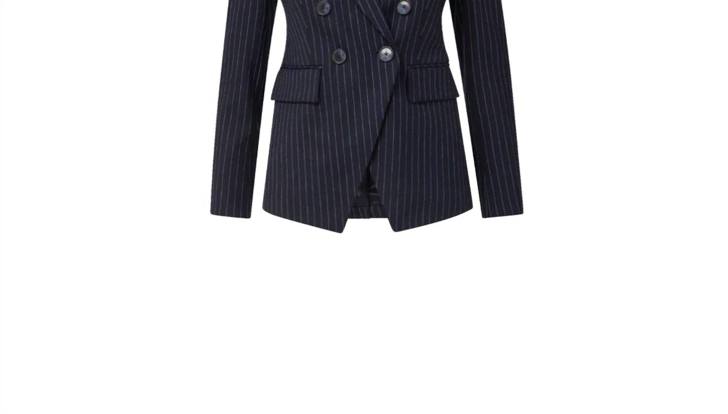 Veronica Beard - Miller Dickey Flap-pocket Double-breasted Blazer