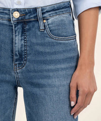KUT FROM THE KLOTH Rachael High Rise Mom Jeans in exalted - women's jeans - view 4