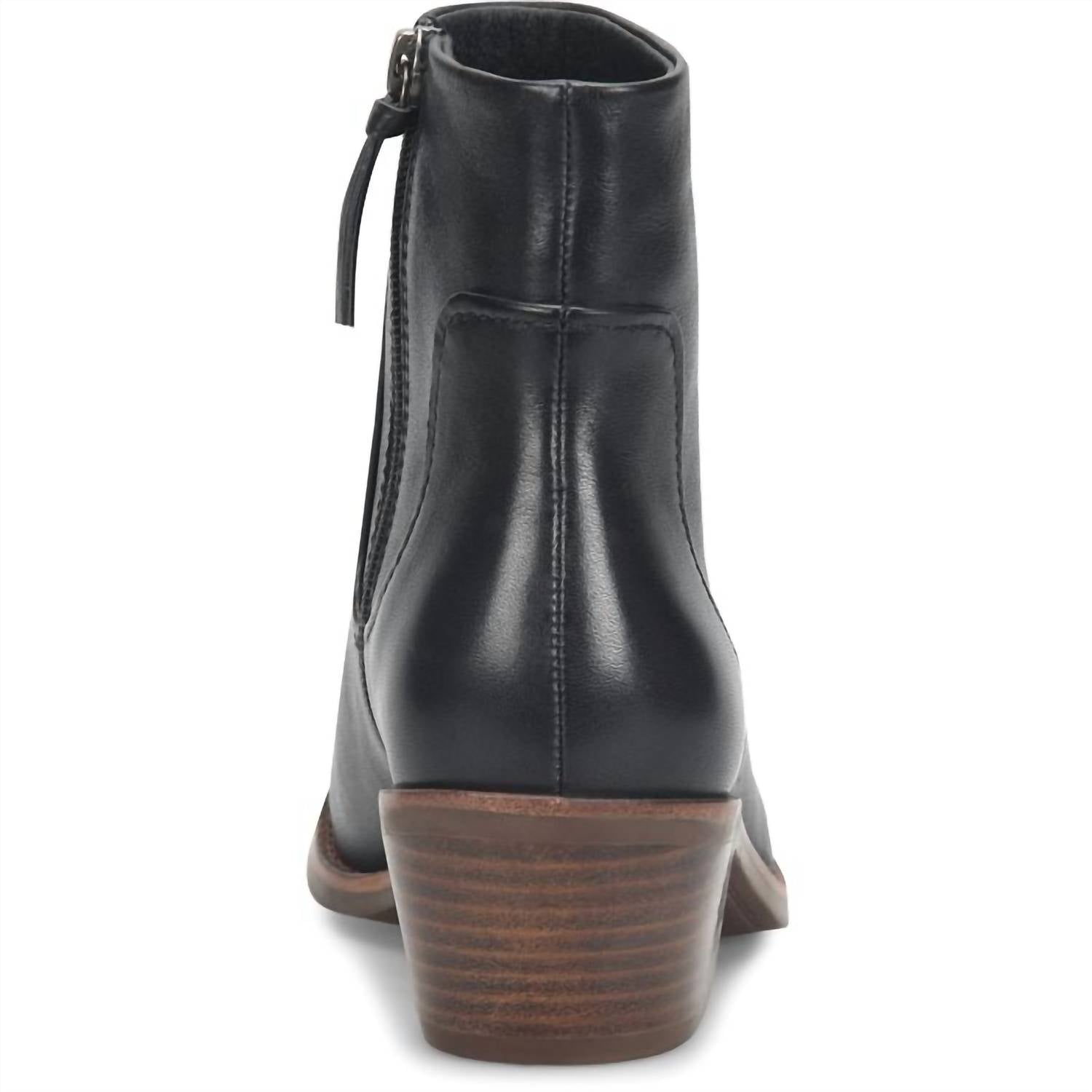 Sofft Women's Giliana Bootie in black - women's shoe - detail view