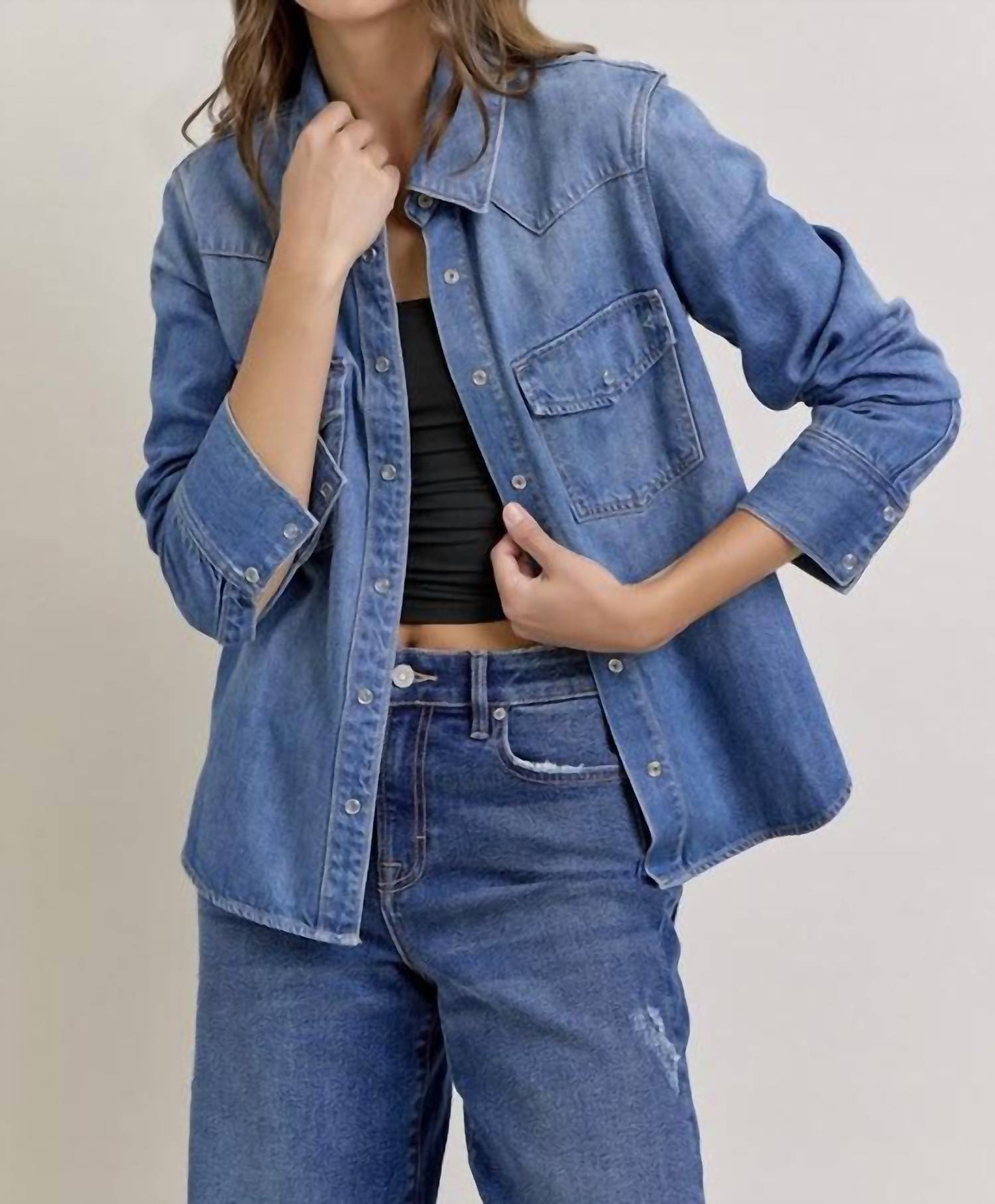 Hidden - The Abby Western Shirt