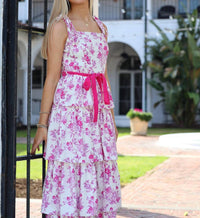 Tcec - Rosette Midi Dress