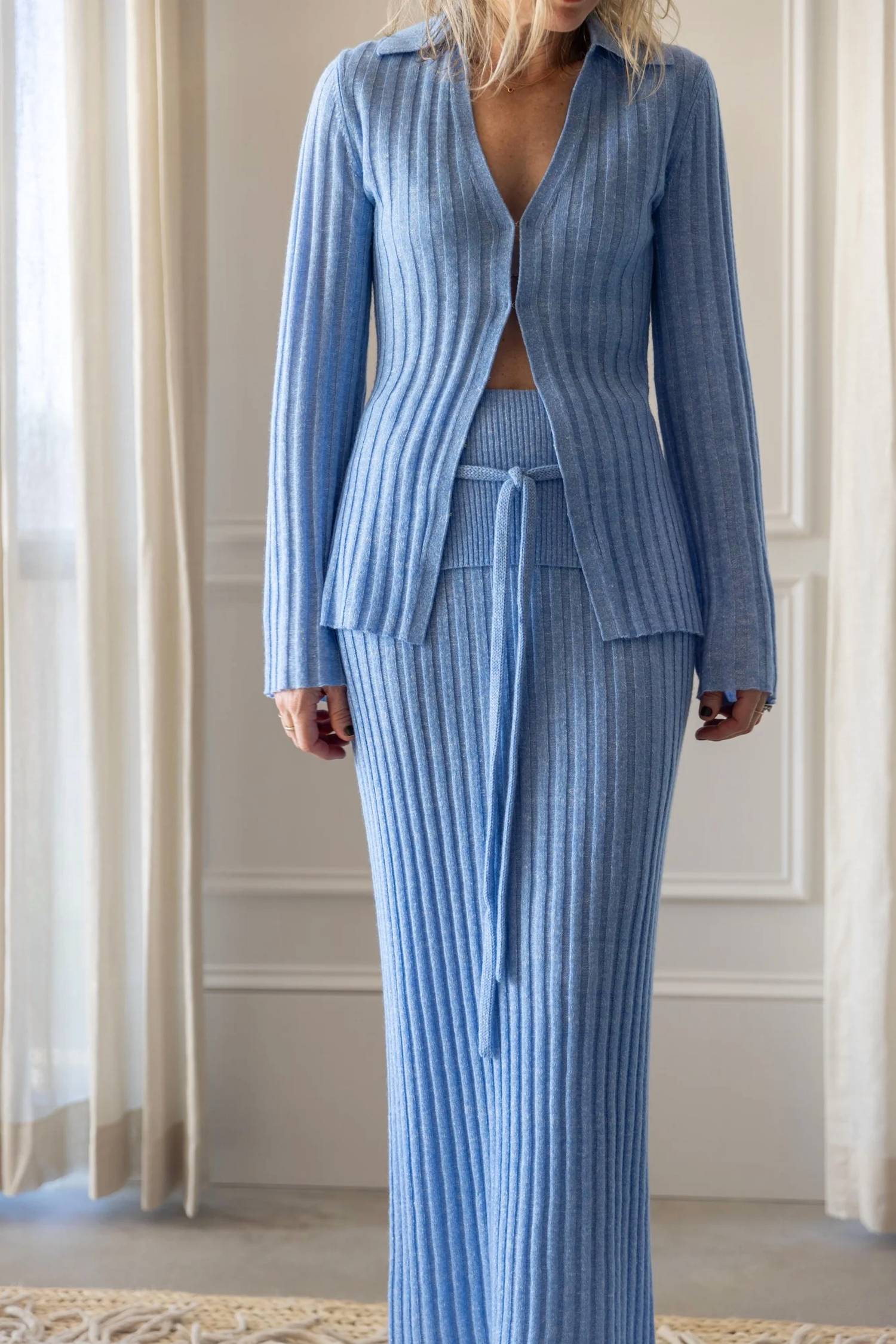 Guest In Residence - Lia Ribbed Maxi Skirt