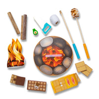 Melissa & Doug - Let's Explore Campfire S'mores Play Set