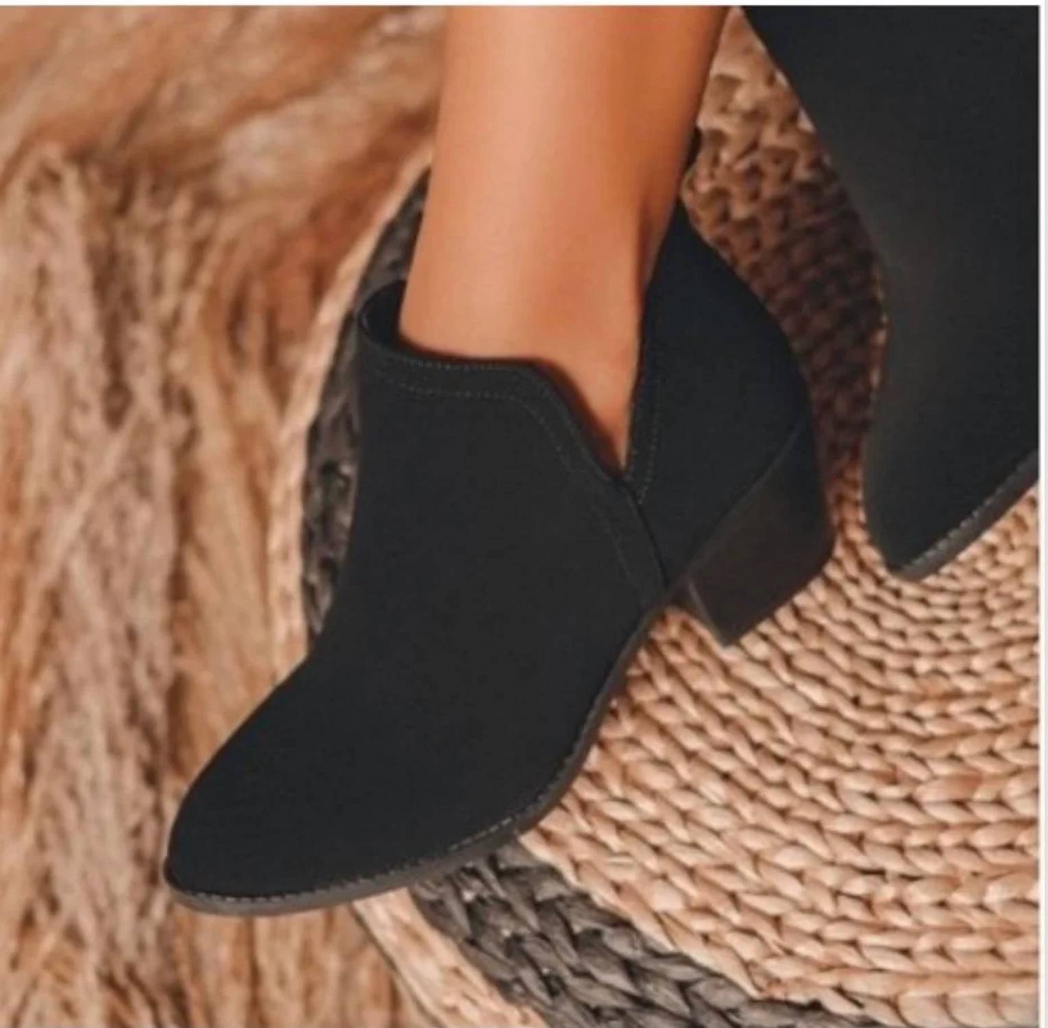 Angie - Women's New York Minute Suede Booties