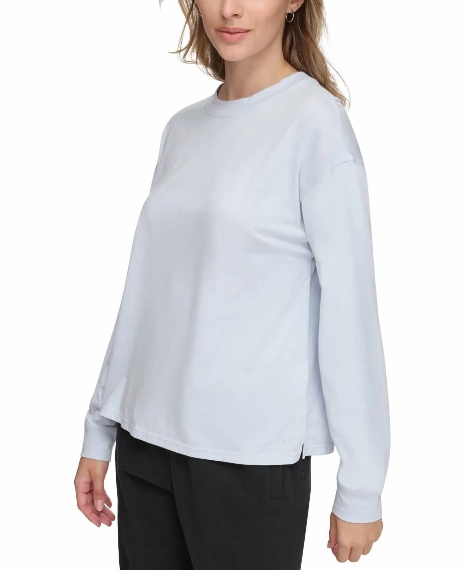 Calvin Klein - Long-sleeve Crewneck T-shirt