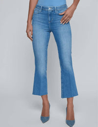 L'Agence - Kendra Crop Flare Jeans