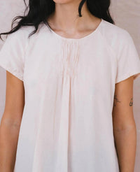 Sula - Smock A-line Short Raglan Sleeves Top