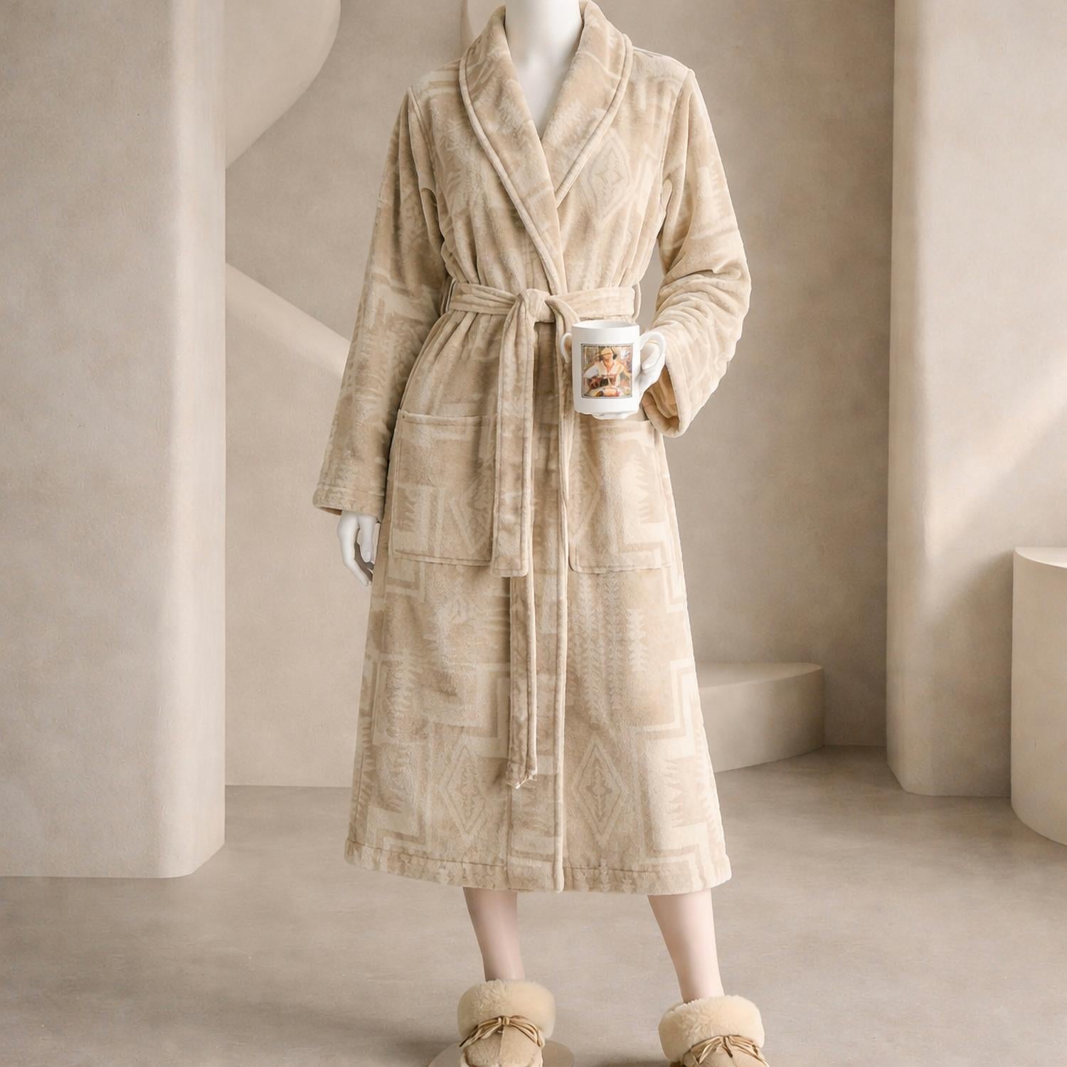 Pendleton - Women's Cotton Terry Velour Robe