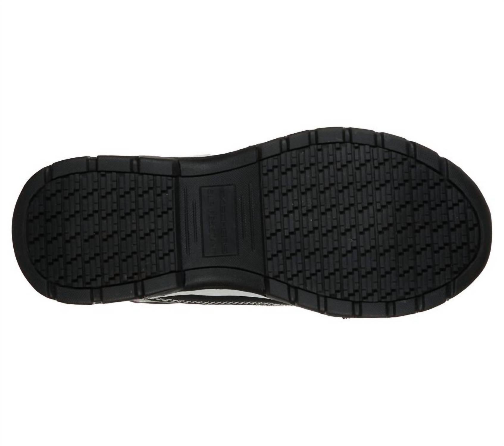 Skechers Women's Biscoe Heavy-duty Safety Sneakers in black grey - women's sneaker - view 4