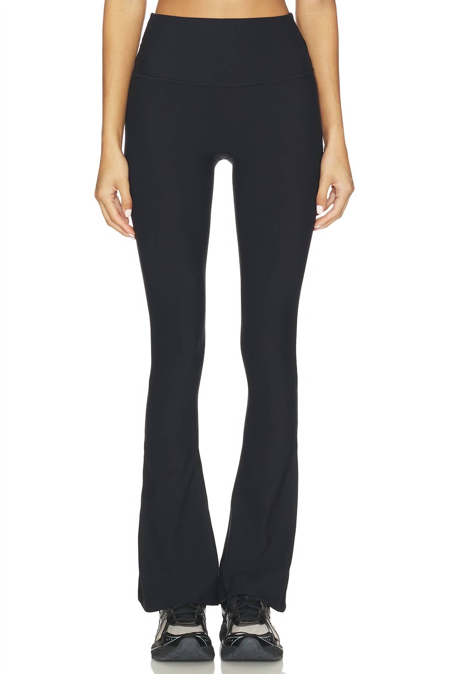 Spanx Micro Flare Pant in black - women's pants