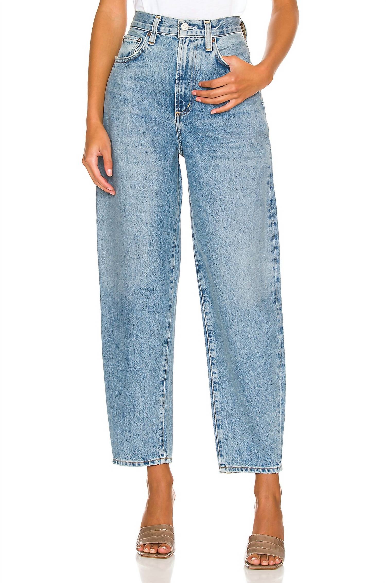 Agolde - Women's Balloon Ultra High Rise Curve Taper Jean
