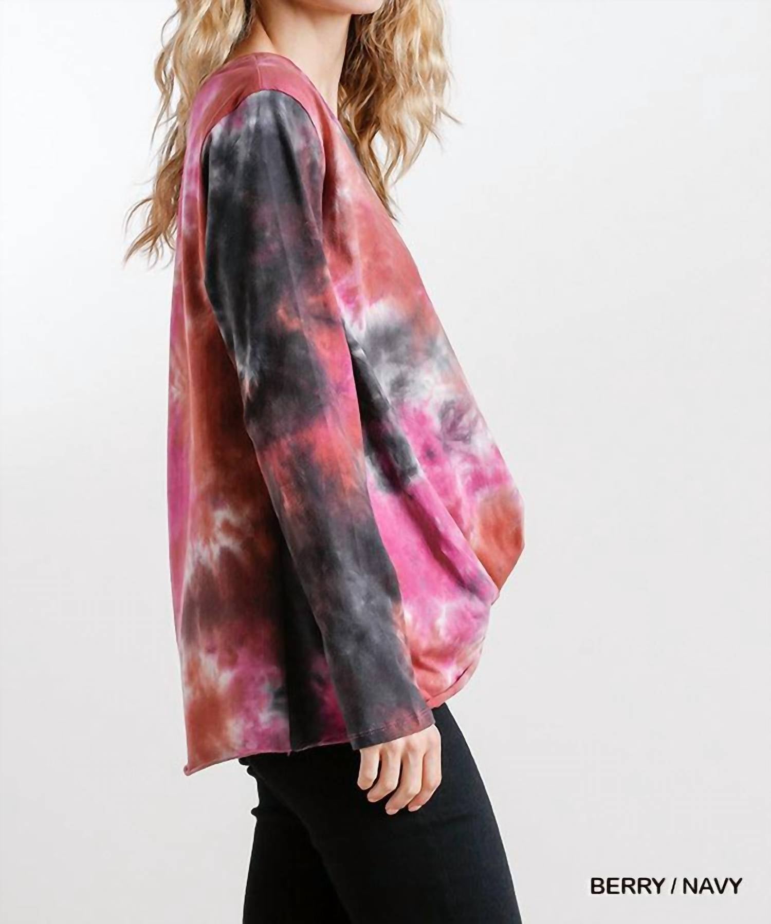 Umgee - Tie Dye Knot Top
