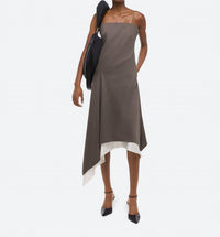 Helmut Lang - Scarf Hem Dress