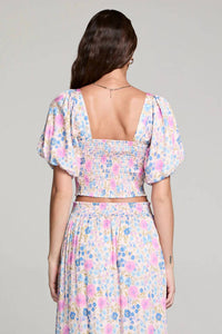 Saltwater Luxe - Eylsia Floral Top