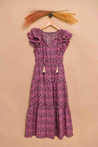 Thml - Women's Tile Print Maxi Dress
