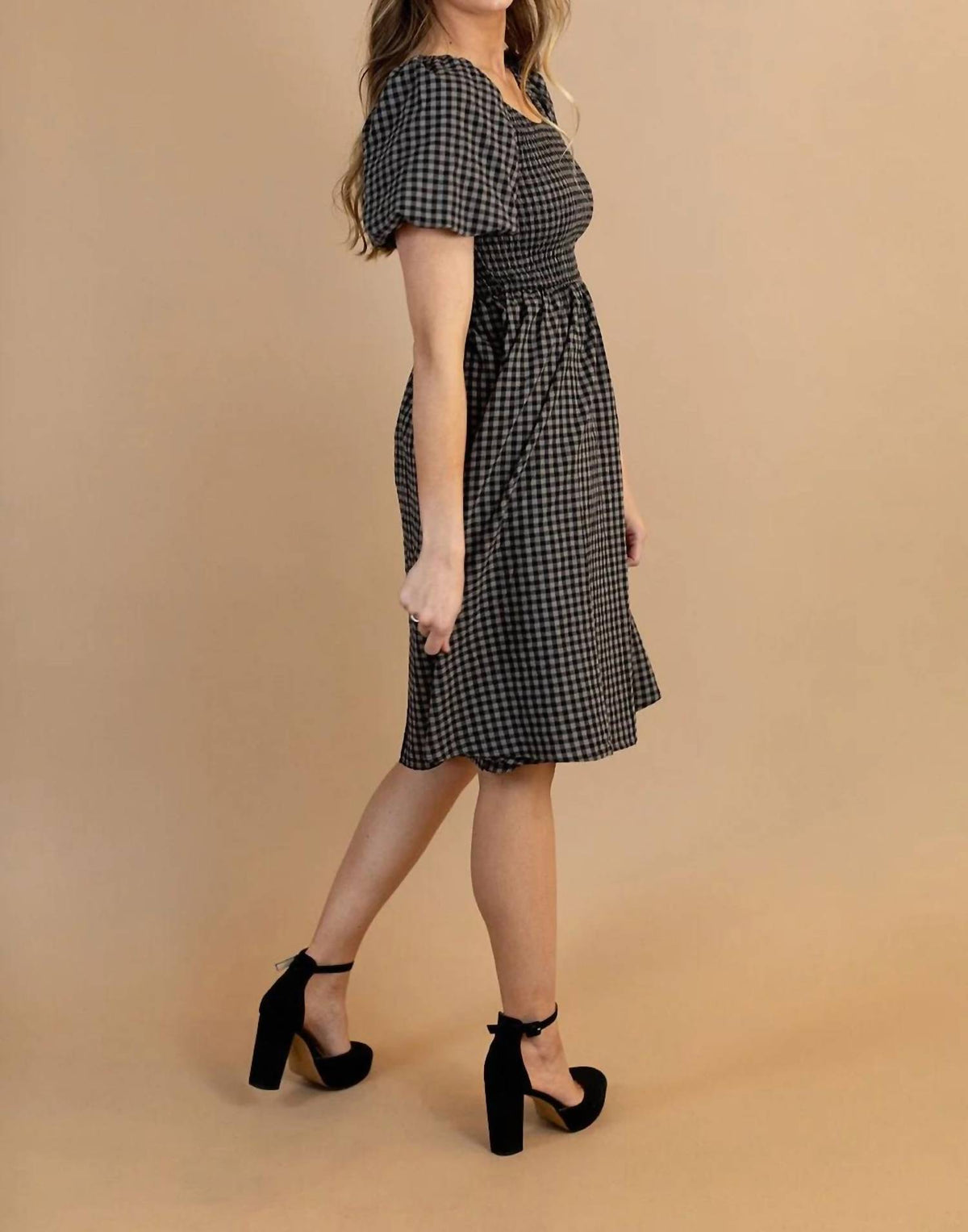 Tea N Rose - Presley Gingham Dress