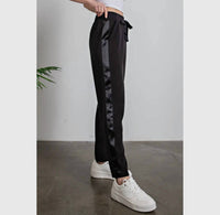 Rae Mode - Modal Scuba Jogger With Side Satin Detail