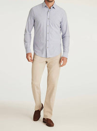 34 Heritage Charisma Relaxed Straight Pants in dawn twill - men's pants - alternate view