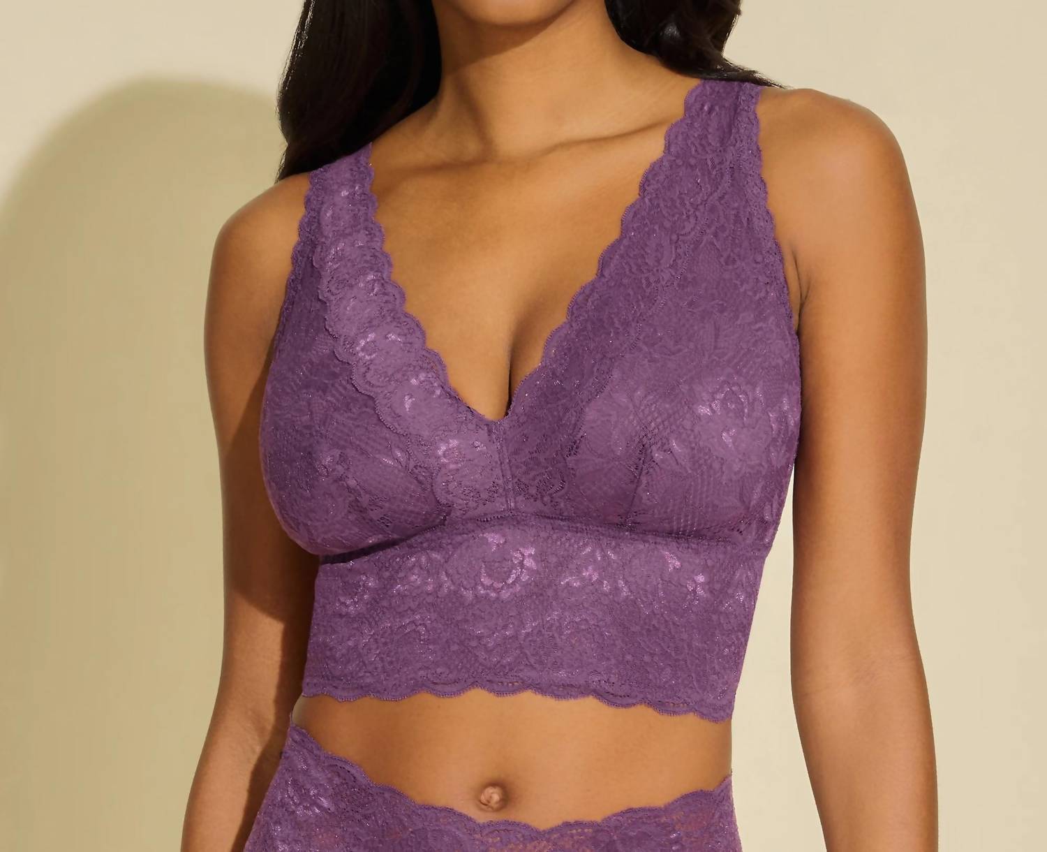 Cosabella - Never Say Never Curvy Plungie Longline Bralette