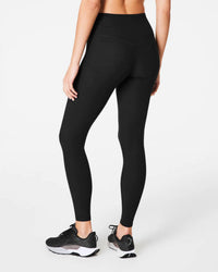Spanx Onform Full-length Leggings in very black - women's pants - detail view