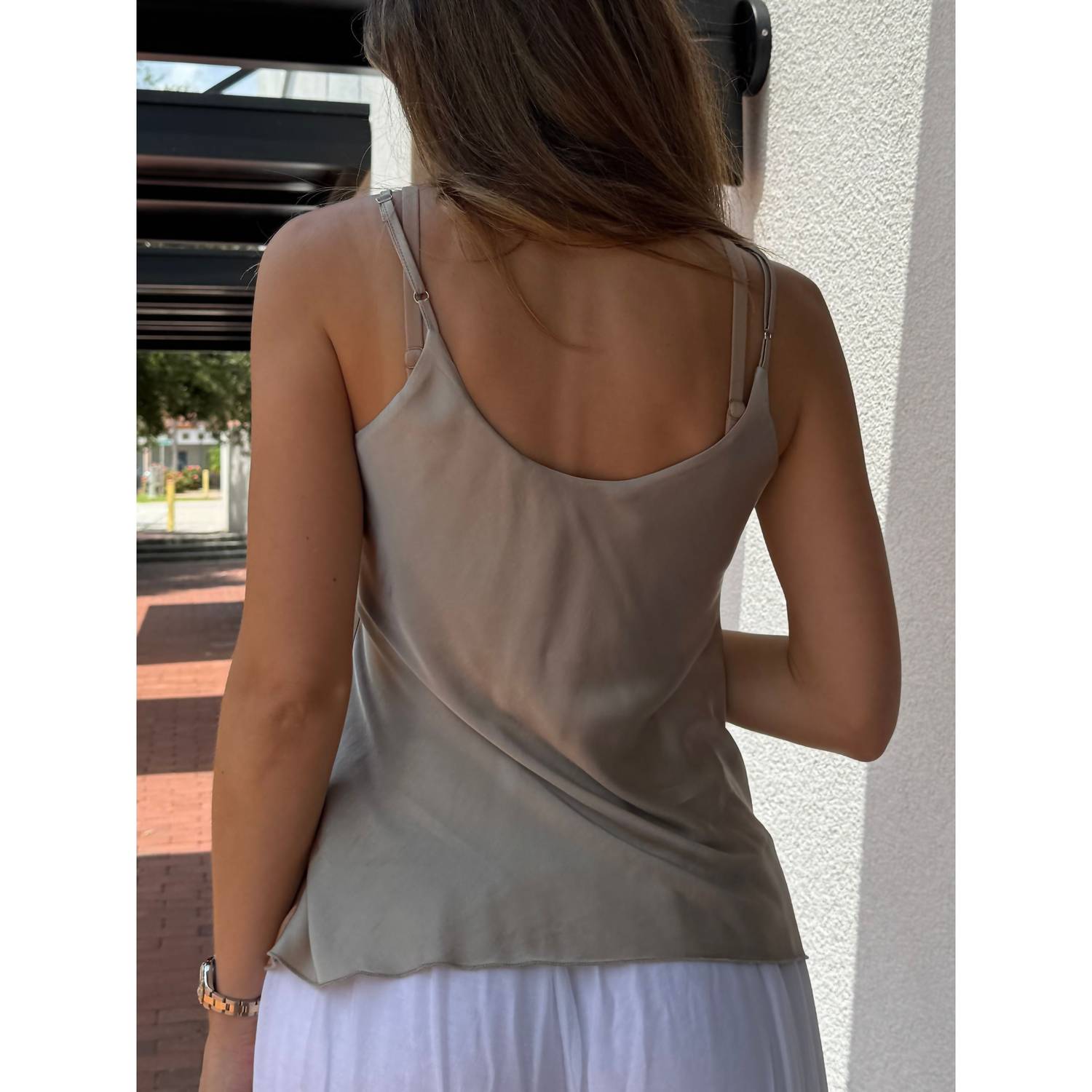 Scandal Italy - Piper Satin Tank Top