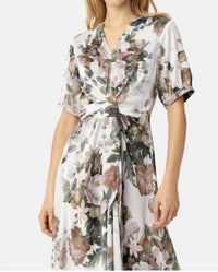 Karmamia WOMEN FAYE MAXI DRESS in pale bouquet - women's dress - alternate view