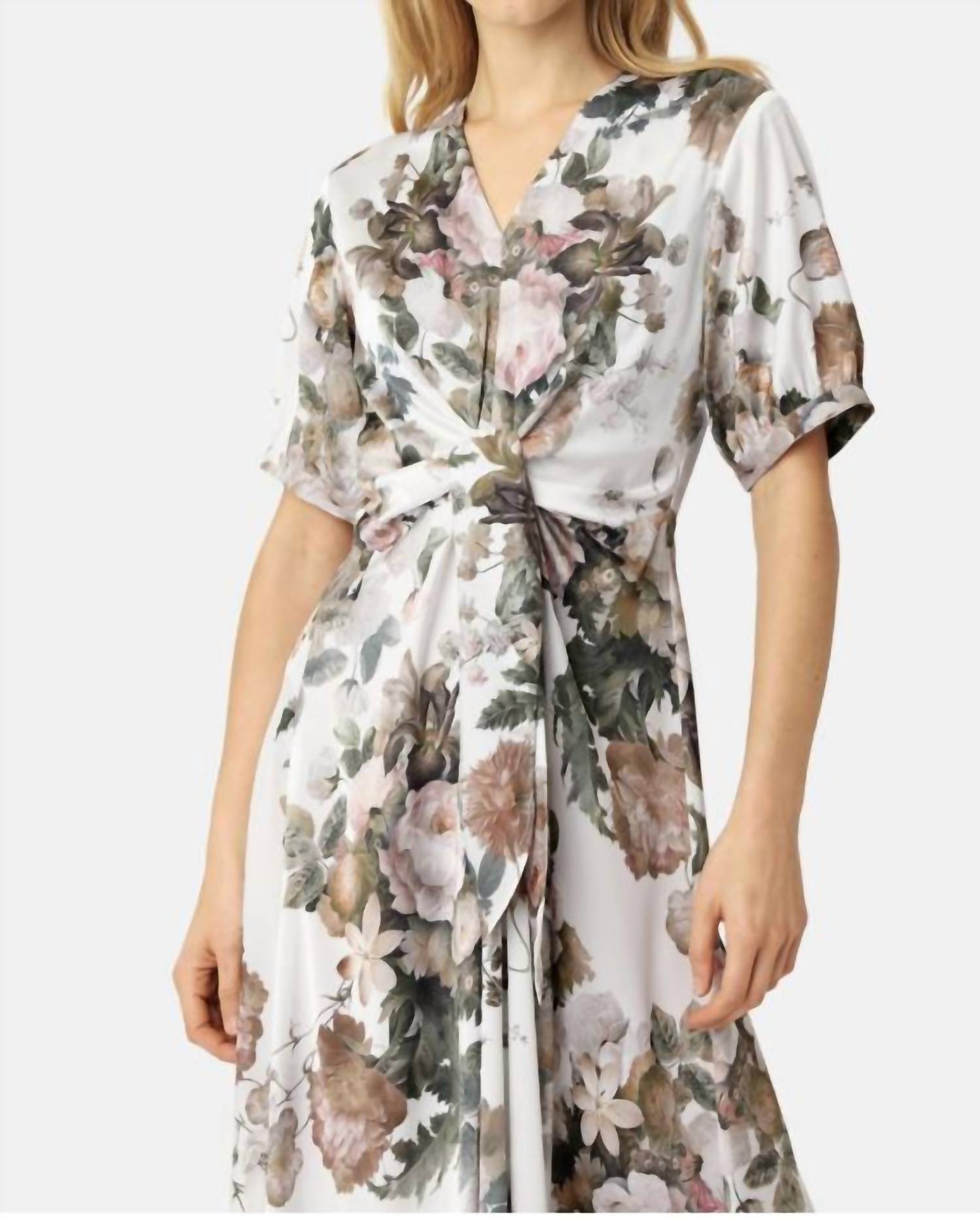 Karmamia WOMEN FAYE MAXI DRESS in pale bouquet - women's dress - alternate view