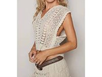 Pol - V-neck Sleeveless Top
