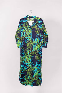 Modaposa - Gabriella Maxi Caftan Shirt Dress