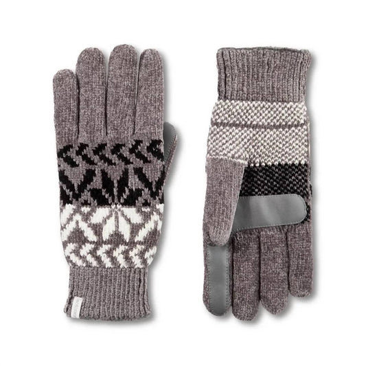 Women’s Chenille Snowflake Gloves