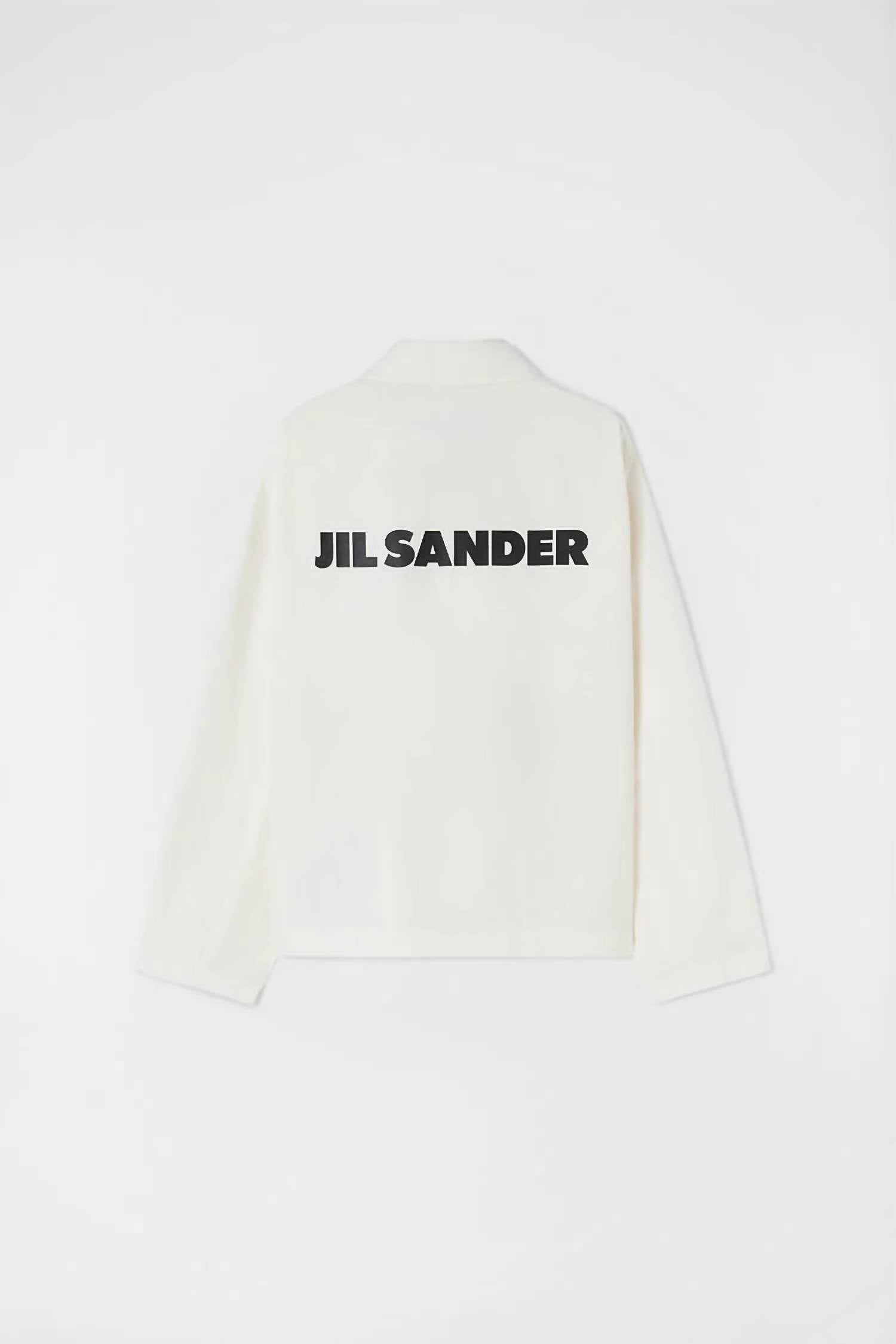 Jil Sander - Logo Button Down Jacket