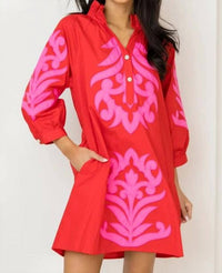 Jodifl - Ella Cotton Embroidered Dress