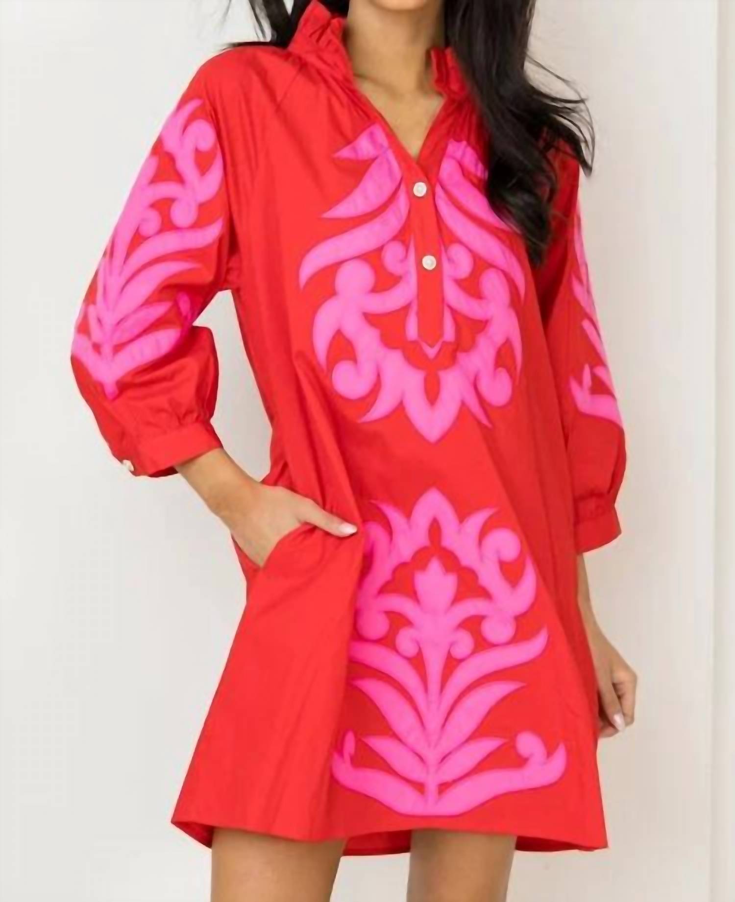 Jodifl - Ella Cotton Embroidered Dress