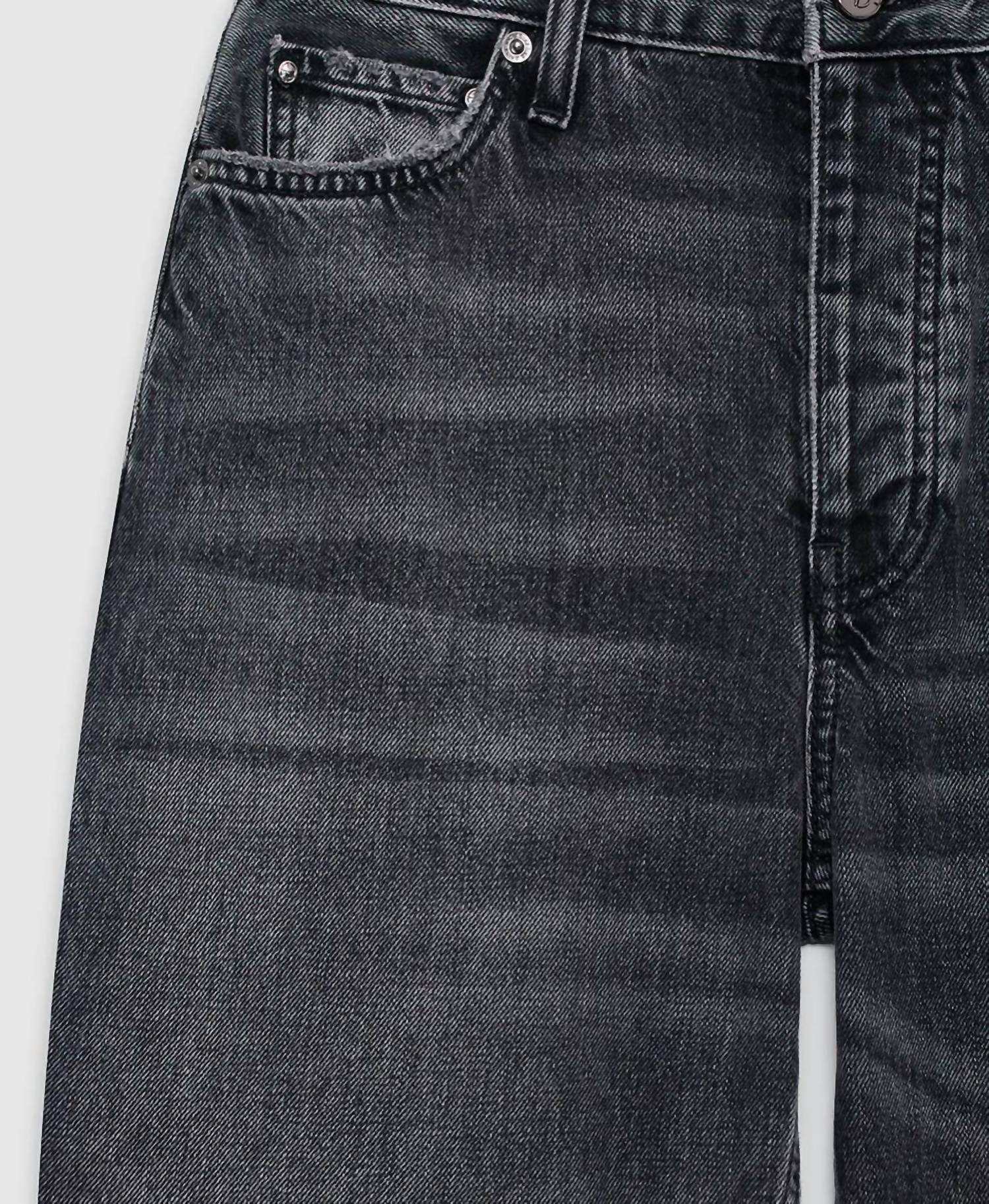 ANINE BING Fritz Jean in washed smoke grey - women's jeans - view 5