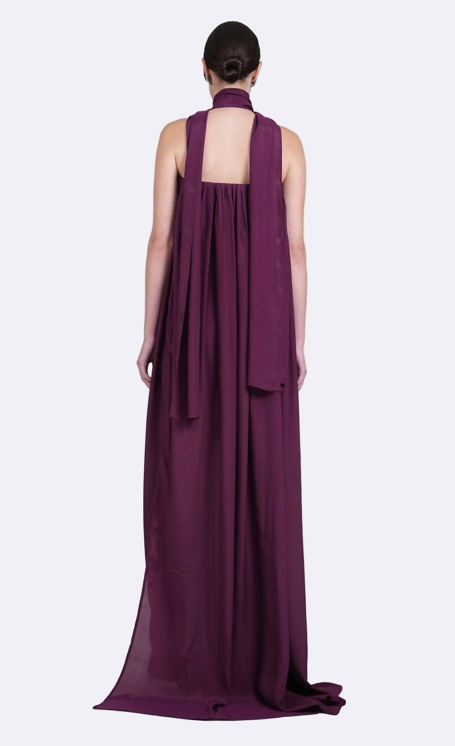 Nonchalant Label - Marlow Strapless Chiffon Maxi Dress
