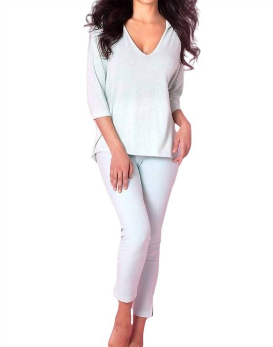 Allie Kashmira V-Neck Hoodie