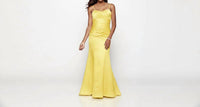 Last Dress - Satin Embrace Ruched Evening Gown