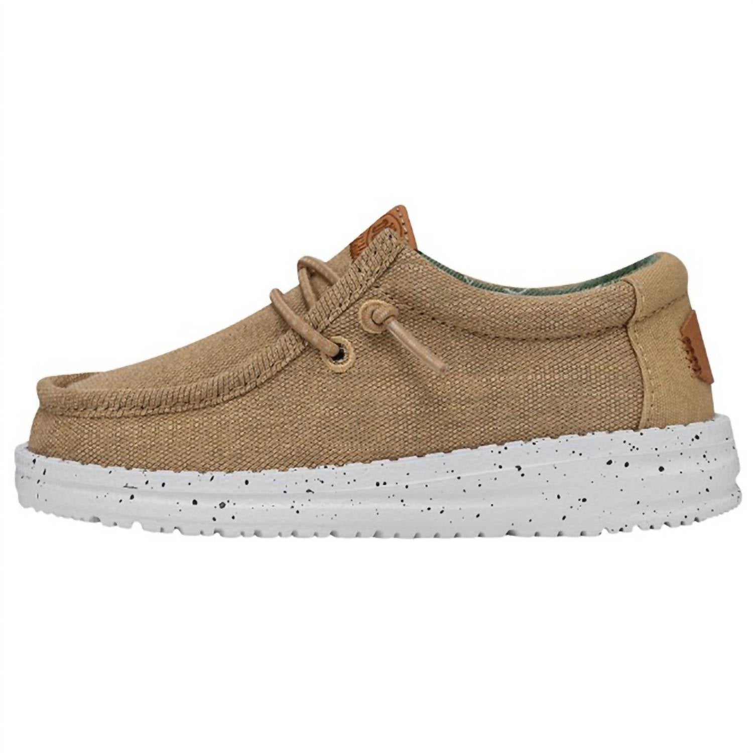 Hey Dude - Kids Wally Washed Canvas Shoes