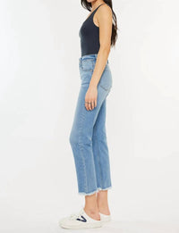 Kancan - Nancy High Rise Slim Straight Jeans