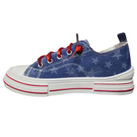 Very G - Women's Aman USA Lace Up Canvas Sneaker