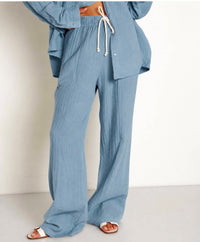 Donni. - BUBBLE GAUZE PANT