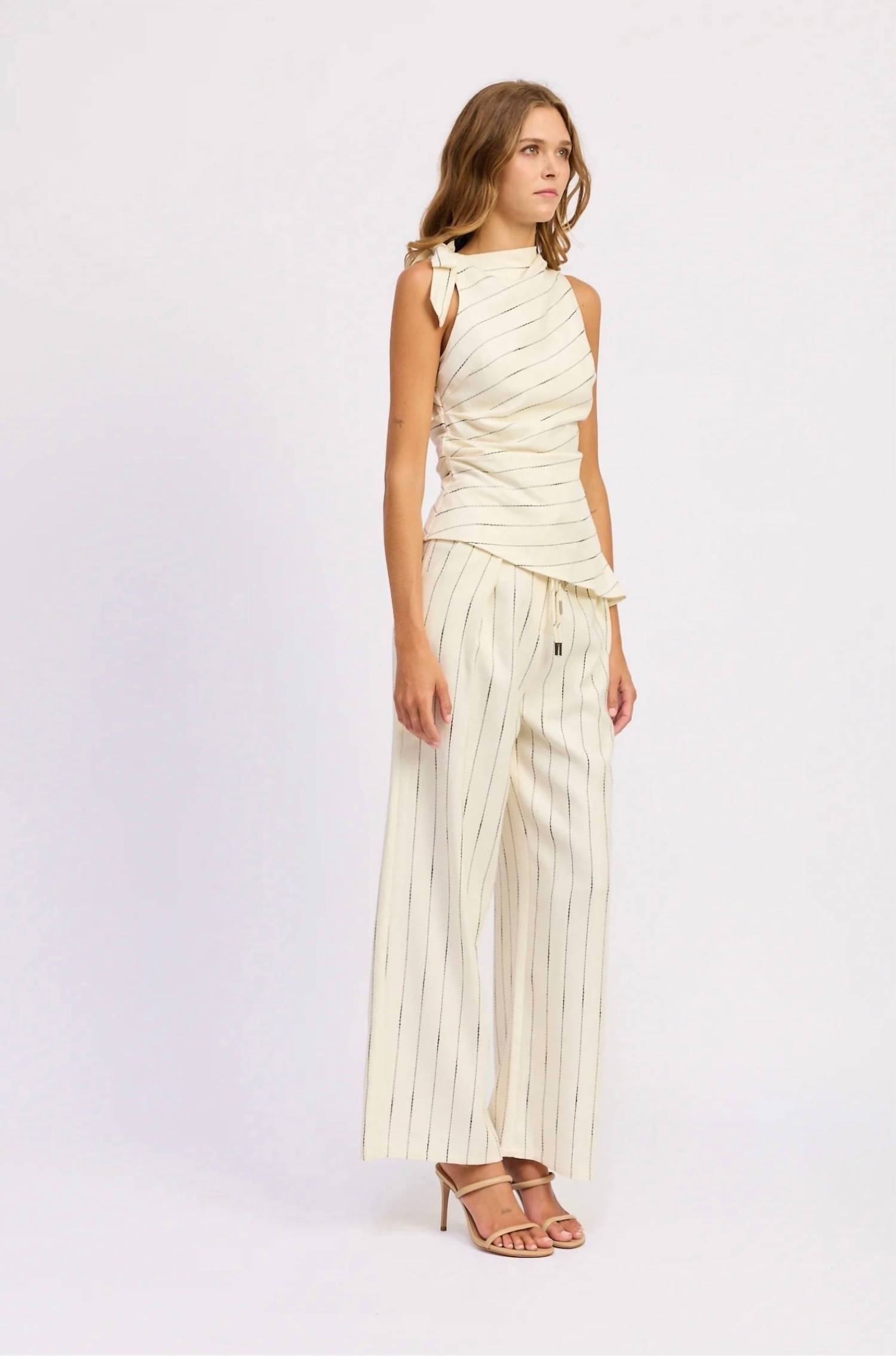 En Saison - Rebekah Tie Belt Trouser